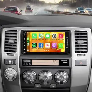 Car Stereo Radio for Toyota 4Runner 2003-2009, for Tundra 2003-2006, for Sequoia 2003-2007,Support Carplay& Android Auto, Bluetooth&Voice Control, Back-up Camera& Steering Wheel Control,GPS,FM Radio Car Stereo Radio for Toyota 4Runner 2003-2009, for Tundra 2003-2006, for Sequoia 2003-2007,Support Carplay& Android Auto, Bluetooth&Voice Control, Back-up Camera& Steering Wheel Control,GPS,FM Radio