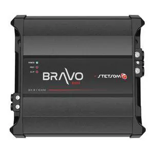 Bravo BASS 3000 1 Ohm Mono Subwoofer Car Audio Amplifier, 3000.1 3K Watts RMS, 1 Stable, 3000x1, Monoblock, Sound Quality, Crossover & Bass Boost 3000W Sub Amp, Smart Coolers Bravo BASS 3000 1 Ohm Mono Subwoofer Car Audio Amplifier, 3000.1 3K Watts RMS, 1 Stable, 3000x1, Monoblock, Sound Quality, Crossover & Bass Boost 3000W Sub Amp, Smart Coolers