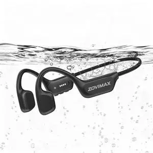 Bone Conduction Headphones, Swimming Headphones, Open Ear Headphones, Black | IPX8 Waterproof MP3 Mode 8GB Memory Up to 12 Hours Playtime, Bluetooth 6.0 Earbuds Secure Fit for Running and Fitness Bone Conduction Headphones, Swimming Headphones, Open Ear Headphones, Black | IPX8 Waterproof MP3 Mode 8GB Memory Up to 12 Hours Playtime, Bluetooth 6.0 Earbuds Secure Fit for Running and Fitness