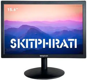 15.6 Inch Small PC Monitor, FHD VA 1080P Desktop Display with 1920x1080 99% sRGB HDMI VGA Ports, 2 Hole Mounting, LED Monitor for PC, Laptop and Computer, Black 15.6 Inch Small PC Monitor, FHD VA 1080P Desktop Display with 1920x1080 99% sRGB HDMI VGA Ports, 2 Hole Mounting, LED Monitor for PC, Laptop and Computer, Black