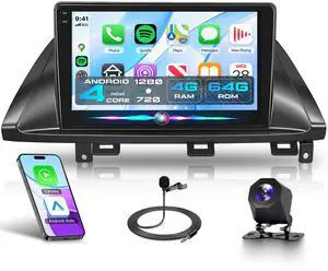 4 Core 4G+64G Android 15 Car Stereo for Honda Odyssey 2005-2010, 10.1" Touchscreen Radio with Wireless CarPlay Android Auto, GPS WiFi Bluetooth FM/RDS SWC Backup Camera 4 Core 4G+64G Android 15 Car Stereo for Honda Odyssey 2005-2010, 10.1" Touchscreen Radio with Wireless CarPlay Android Auto, GPS WiFi Bluetooth FM/RDS SWC Backup Camera