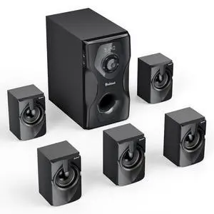 Surround Sound System Home Theater Speakers | 700 Watts Peak Power 5.1/2.1Wired Stereo Speaker System 5.25" Subwoofer Strong Bass with Bluetooth ARC Optical Input Surround Sound System Home Theater Speakers | 700 Watts Peak Power 5.1/2.1Wired Stereo Speaker System 5.25" Subwoofer Strong Bass with Bluetooth ARC Optical Input