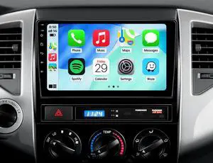 Car Radio Stereo for Toyota Tacoma 2005-2015 with CarPlay Backup Camera | Android 15 2+64G 9" Touch Screen Radio with Android Auto Bluetooth GPS Navigation Car Radio Stereo for Toyota Tacoma 2005-2015 with CarPlay Backup Camera | Android 15 2+64G 9" Touch Screen Radio with Android Auto Bluetooth GPS Navigation