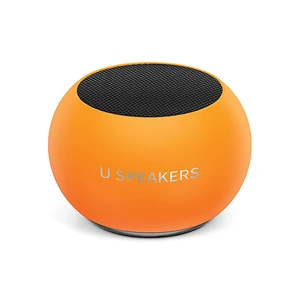 U Mini Bluetooth Speaker, Portable Small Magnetic, Glow Orange aluminum shell, magnetic base, travel and beach use, wireless, rechargeable, TWS stereo pairing, 30ft range, golf cart U Mini Bluetooth Speaker, Portable Small Magnetic, Glow Orange aluminum shell, magnetic base, travel and beach use, wireless, rechargeable, TWS stereo pairing, 30ft range, golf cart