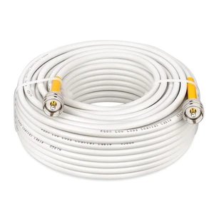 CB Coax Cable,100ft RG8x Coaxial Cable PL259 Male to Male,PVC White Marine Antenna Cable UHF Cable CB Antenna Cable for CB Radio,HAM Radio,VHF Radio,SWR Meter,Antenna Analyzer CB Coax Cable,100ft RG8x Coaxial Cable PL259 Male to Male,PVC White Marine Antenna Cable UHF Cable CB Antenna Cable for CB Radio,HAM Radio,VHF Radio,SWR Meter,Antenna Analyzer