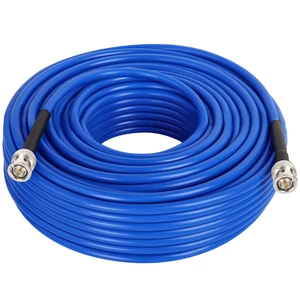 SDI Cable 100 FT, HD-SDI / 3G-SDI / 6G-SDI BNC to BNC Digital Video Cable, High-Speed Signal Transmission, Low Signal Loss for Broadcast, Studio, Surveillance & HD Video Systems SDI Cable 100 FT, HD-SDI / 3G-SDI / 6G-SDI BNC to BNC Digital Video Cable, High-Speed Signal Transmission, Low Signal Loss for Broadcast, Studio, Surveillance & HD Video Systems