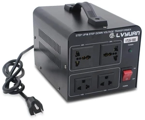 Voltage Transformer Converter 1000 Watt Step Up/Down Convert from 110-120 Volt to 220-240 Volt and from 220-240 Volt to 110-120 Volt Voltage Transformer Converter 1000 Watt Step Up/Down Convert from 110-120 Volt to 220-240 Volt and from 220-240 Volt to 110-120 Volt