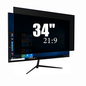34 Inch Computer Monitor Privacy Screen, Blue Light Filter Computer Screen Privacy Shield With Anti-Glare And Eye Protection For 34" 21:9 Monitors 34 Inch Computer Monitor Privacy Screen, Blue Light Filter Computer Screen Privacy Shield With Anti-Glare And Eye Protection For 34" 21:9 Monitors