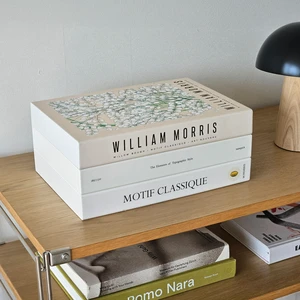 Book Shape Decorative Cable Management Box - Expandable Cable Organizer Box with Magnetic Closure for Home & Office (William Morris, Large Set) Book Shape Decorative Cable Management Box - Expandable Cable Organizer Box with Magnetic Closure for Home & Office (William Morris, Large Set)