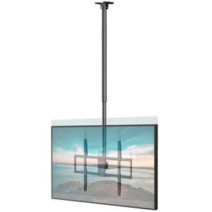 Ceiling TV Mount, Adjustable Hanging Ceiling TV Bracket Fits Max 100 inch Pole Ceiling Mount Supports up to 176lbs, Fits LCD LED OLED 4K TVs, Max VESA 800x600mm, Black Ceiling TV Mount, Adjustable Hanging Ceiling TV Bracket Fits Max 100 inch Pole Ceiling Mount Supports up to 176lbs, Fits LCD LED OLED 4K TVs, Max VESA 800x600mm, Black