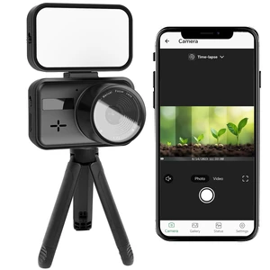 Time Lapse Camera Manual Focus, Timelapse Camera Wi-Fi with App Control No LCD Screen, No Waterproof, Color Night Vision, 6-Month Battery, 32GB Storage, for Indoor Construction, Plant, Cooking Time Lapse Camera Manual Focus, Timelapse Camera Wi-Fi with App Control No LCD Screen, No Waterproof, Color Night Vision, 6-Month Battery, 32GB Storage, for Indoor Construction, Plant, Cooking