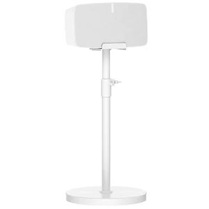 Height Adjustable Floor Speaker Stand for Sonos Five & Play:5, Vertical or Horizontal Placement, Metal Sonos 5 Speaker Stand with Cable Management (White, 1 Pack) Height Adjustable Floor Speaker Stand for Sonos Five & Play:5, Vertical or Horizontal Placement, Metal Sonos 5 Speaker Stand with Cable Management (White, 1 Pack)