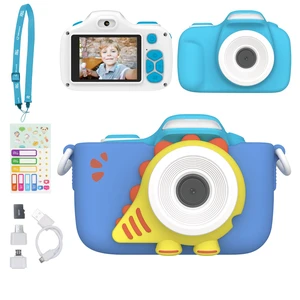 Kids Digital Camera with 16MP Photos, Selfie Lens and LED Flash Macro lens, Camera 3, MicroSD card included, travel photos, toy camera, birthday gift for boys and girls ages 3-12 Kids Digital Camera with 16MP Photos, Selfie Lens and LED Flash Macro lens, Camera 3, MicroSD card included, travel photos, toy camera, birthday gift for boys and girls ages 3-12