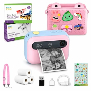 Kids Instant Print Camera, 16MP Camera, 9 Rolls Paper, Travel Case 7S inkless thermal printing, insta 20 bundle, selfie lens, toy camera, school travel play, birthday gift for girls ages 4-12 Kids Instant Print Camera, 16MP Camera, 9 Rolls Paper, Travel Case 7S inkless thermal printing, insta 20 bundle, selfie lens, toy camera, school travel play, birthday gift for girls ages 4-12