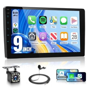 Single Din Car Radio Stereo, 1 Din 9 Inch Touchscreen Radio Wireless CarPlay Android Auto, Bluetooth DSP FM/RDS, SWC, Vi-Link, Backup Camera, Support You-Tube Online Video Single Din Car Radio Stereo, 1 Din 9 Inch Touchscreen Radio Wireless CarPlay Android Auto, Bluetooth DSP FM/RDS, SWC, Vi-Link, Backup Camera, Support You-Tube Online Video