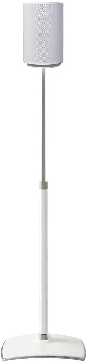 Height-Adjustable Speaker Stand for Sonos Era 100 (White) - WSSE1A1-W2 Height-Adjustable Speaker Stand for Sonos Era 100 (White) - WSSE1A1-W2
