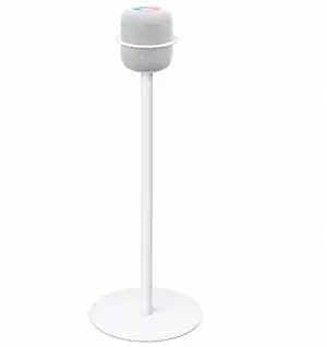 Speaker Stand for Apple HomePod & HomePod 2, 37-Inch Floor Stand with Built-in Cable Management, Powder-Coated Steel, Sleek Modern Design, Secure Precision-Fit Ring Speaker Stand for Apple HomePod & HomePod 2, 37-Inch Floor Stand with Built-in Cable Management, Powder-Coated Steel, Sleek Modern Design, Secure Precision-Fit Ring