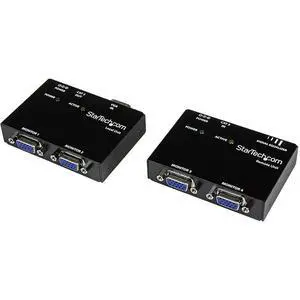 VGA Video Extender over Cat5 (ST121 Series) - Up to 500ft (150m) - VGA over Cat 5 Extender - 2 Local and 2 Remote, TAA (ST121UTP) VGA Video Extender over Cat5 (ST121 Series) - Up to 500ft (150m) - VGA over Cat 5 Extender - 2 Local and 2 Remote, TAA (ST121UTP)