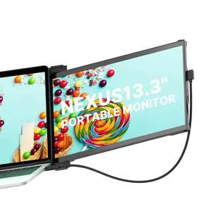 New Mobile Pixels 13.3" Portable Laptop Monitor, USB Type-C/USBA/HDMI Plug and Play Laptops Screen Extender, Ultra-Thin FHD 1080P Monitor, Compatible with Windows/Mac/Android/Switch New Mobile Pixels 13.3" Portable Laptop Monitor, USB Type-C/USBA/HDMI Plug and Play Laptops Screen Extender, Ultra-Thin FHD 1080P Monitor, Compatible with Windows/Mac/Android/Switch