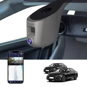Single Channel 4K Dash Cam for Audi A6 2025(with ADAS), 55 TFSI Quattro Remium, Avant, Hybrid, Sportback,OEM-Style,Loop Recording,Easy Installation,WiFi & App,64G Card Single Channel 4K Dash Cam for Audi A6 2025(with ADAS), 55 TFSI Quattro Remium, Avant, Hybrid, Sportback,OEM-Style,Loop Recording,Easy Installation,WiFi & App,64G Card