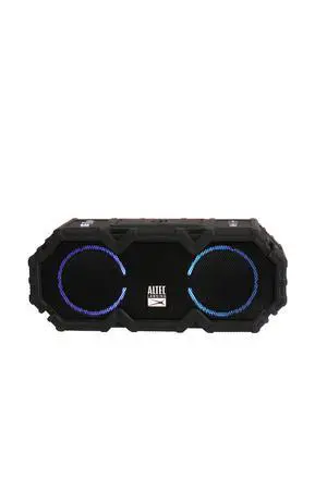 LifeJacket Jolt - Waterproof Bluetooth Speaker, Durable & Portable Speaker with Qi Wireless Charging and Voice Assistant, Black w/Lights LifeJacket Jolt - Waterproof Bluetooth Speaker, Durable & Portable Speaker with Qi Wireless Charging and Voice Assistant, Black w/Lights