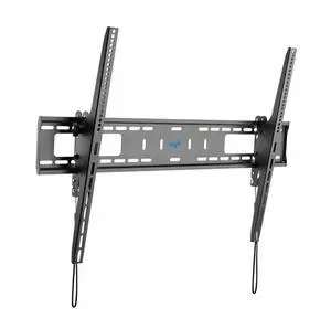 Tilting TV Wall Mount for 43-120" Screens, 165 lbs, Tilts -10°/+5°, VESA 100x100 to 900x600mm, Wide Wall Plate, Pre-Assembled, Steel, Black Tilting TV Wall Mount for 43-120" Screens, 165 lbs, Tilts -10°/+5°, VESA 100x100 to 900x600mm, Wide Wall Plate, Pre-Assembled, Steel, Black