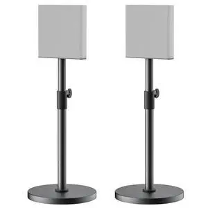Heavy-Duty Floor Speaker Stands Pair for Sony Bravia Theatre Quad HT-A9M2 Speaker Stands - Height Adjustable Surround Sound Speaker Stand for Sony HT-A9M2 Stands with Cable Management (Stand Only) Heavy-Duty Floor Speaker Stands Pair for Sony Bravia Theatre Quad HT-A9M2 Speaker Stands - Height Adjustable Surround Sound Speaker Stand for Sony HT-A9M2 Stands with Cable Management (Stand Only)