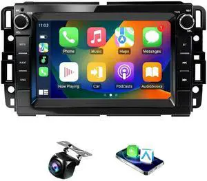 Car Radio for Chevy Equinox 2007-2009,for GMC Acadia 2007-2012,for Buick Enclave 2008-2012 Upgrade Stereo Radio Head Unit with CarPlay 7 inch Touch Screen Android Auto Bluetooth Backup Camera Car Radio for Chevy Equinox 2007-2009,for GMC Acadia 2007-2012,for Buick Enclave 2008-2012 Upgrade Stereo Radio Head Unit with CarPlay 7 inch Touch Screen Android Auto Bluetooth Backup Camera