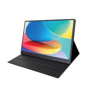 Portable Monitor, 15.6" 1080P FHD IPS Travel Monitor w/Smart Cover & Speakers, HDMI USB C Plug & Play, Second External Monitor for Laptop/PC/Phone/Mac Portable Monitor, 15.6" 1080P FHD IPS Travel Monitor w/Smart Cover & Speakers, HDMI USB C Plug & Play, Second External Monitor for Laptop/PC/Phone/Mac