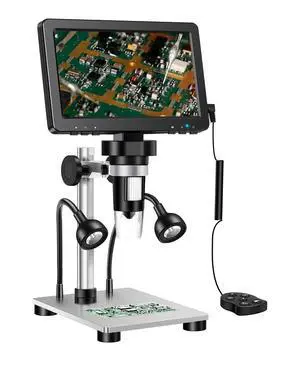 7 inch Coin Microscope, DM9 7" Digital Microscope: 1080P 1200X Coin Microscope Magnifier, 12MP Ultra-Precise Focusing LCD Soldering Microscopes for Adults, PC View 7 inch Coin Microscope, DM9 7" Digital Microscope: 1080P 1200X Coin Microscope Magnifier, 12MP Ultra-Precise Focusing LCD Soldering Microscopes for Adults, PC View