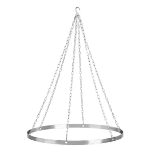24 Inches Silver Metallic Ceiling Drapes Hanging Kit for 6 Panels Wedding Drapes Decorations Canopy Hoop Metal Hardware Kit 24 Inches Silver Metallic Ceiling Drapes Hanging Kit for 6 Panels Wedding Drapes Decorations Canopy Hoop Metal Hardware Kit