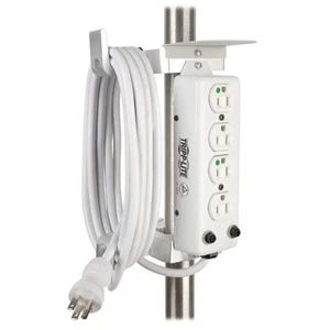 Hospital Mounting Clamp for Medical-Grade Power Strips, Power Strip Holder (PSCLAMP), Rubber Hospital Mounting Clamp for Medical-Grade Power Strips, Power Strip Holder (PSCLAMP), Rubber