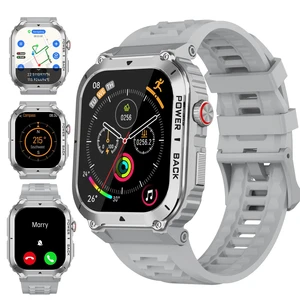 Military Smart Watch with GPS and Map(Answer/Make Call), Smartwatches with Health Monitor, Compass/Altitude/Air Pressure,100+ Sport Modes, Fitness Tracker for Android/iPhone (with GPS+Map, Gray) Military Smart Watch with GPS and Map(Answer/Make Call), Smartwatches with Health Monitor, Compass/Altitude/Air Pressure,100+ Sport Modes, Fitness Tracker for Android/iPhone (with GPS+Map, Gray)