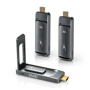 2027 New Wireless HDMI Transmitter and 2 Recievers | Up to 6 RXs, 328FT Range, 4K to 1080P@60Hz, 5.8GHz, Plug and Play, for Laptop/Camera/Cable Box Streaming to Multiple Screens 2027 New Wireless HDMI Transmitter and 2 Recievers | Up to 6 RXs, 328FT Range, 4K to 1080P@60Hz, 5.8GHz, Plug and Play, for Laptop/Camera/Cable Box Streaming to Multiple Screens
