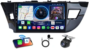 Android 15 Car Radio Stereo for Toyota Corolla 2014-2016 | 10-Inch 1280*800 IPS Touchscreen Upgrade Wireless Carplay Android Auto Bluetooth5.0 GPS 5G WiFi 1080P Backup Camera FM SWC Android 15 Car Radio Stereo for Toyota Corolla 2014-2016 | 10-Inch 1280*800 IPS Touchscreen Upgrade Wireless Carplay Android Auto Bluetooth5.0 GPS 5G WiFi 1080P Backup Camera FM SWC