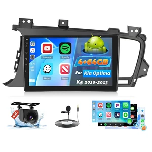 4+64G Android 15 Car Radio for Kia Optima K5 2010 2011 2012 2013, 9 inch IPS Touch Screen for Optima K5 Car Stereo Wireless CarPlay Android Auto Bluetooth 5.0 32EQ DSP 1280 * 720 GPS SWC 4+64G Android 15 Car Radio for Kia Optima K5 2010 2011 2012 2013, 9 inch IPS Touch Screen for Optima K5 Car Stereo Wireless CarPlay Android Auto Bluetooth 5.0 32EQ DSP 1280 * 720 GPS SWC