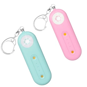 130dB Rechargeable Personal Safety Alarm Strobe Light for Women | Emergency Siren Self Defense Keychain, Safety Protection Keyring for Girls Elderly Traveling College, Light Blue & Pink 130dB Rechargeable Personal Safety Alarm Strobe Light for Women | Emergency Siren Self Defense Keychain, Safety Protection Keyring for Girls Elderly Traveling College, Light Blue & Pink