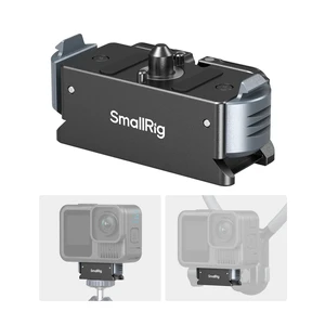 Magnetic Quick Release Mount for GoPro Hero 13, Aluminum Adapter with 1/4"-20 Screw and Dual-Claws Interface, Base Compatible with Neck Mounts, Selfie Sticks, Magic Arms - 5437 Magnetic Quick Release Mount for GoPro Hero 13, Aluminum Adapter with 1/4"-20 Screw and Dual-Claws Interface, Base Compatible with Neck Mounts, Selfie Sticks, Magic Arms - 5437