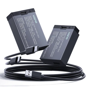 LP-E17 Battery with USB-C Fast Charging for Canon EOS R50 R8 R10 R100 RP T6i T7i T8i T6S SL2 SL3 M3 M5 M6 77D 200D 250D 750D 760D 800D 8000D - Real Capacity,Replacement Batteries(2 Pack) LP-E17 Battery with USB-C Fast Charging for Canon EOS R50 R8 R10 R100 RP T6i T7i T8i T6S SL2 SL3 M3 M5 M6 77D 200D 250D 750D 760D 800D 8000D - Real Capacity,Replacement Batteries(2 Pack)