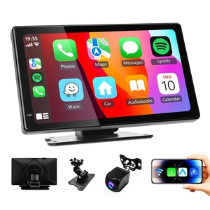 Portable Car Stereo,HD Touchscreen for All Vehicles,with Apple CarPlay & Android Auto with Backup Camera/Mirror Link/Voice Control/Bluetooth/GPS/AUX/FM Satellite Radio (7 inch) Portable Car Stereo,HD Touchscreen for All Vehicles,with Apple CarPlay & Android Auto with Backup Camera/Mirror Link/Voice Control/Bluetooth/GPS/AUX/FM Satellite Radio (7 inch)