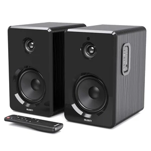 D40 Active Bookshelf Speakers | Powered Stereo Studio Speakers | Powerful Amplified 2.0 Channel Sound | Bluetooth, Optical, RCA, USB & Aux Playback | Digital Controls | HiFi Speakers D40 Active Bookshelf Speakers | Powered Stereo Studio Speakers | Powerful Amplified 2.0 Channel Sound | Bluetooth, Optical, RCA, USB & Aux Playback | Digital Controls | HiFi Speakers