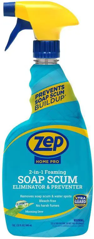 Home Pro 2-in-1 Foaming Soap Scum Eliminator and Preventer, Morning Dew Scent, R54006-32 Fl Oz -Bleach-Free Formula Home Pro 2-in-1 Foaming Soap Scum Eliminator and Preventer, Morning Dew Scent, R54006-32 Fl Oz -Bleach-Free Formula