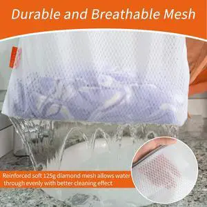 Polecasa Diamond Mesh Laundry Bags 2 Pack (XX-Large, 24x24) Polecasa Diamond Mesh Laundry Bags 2 Pack (XX-Large, 24x24)