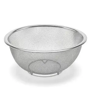 Stainless Steel Rice Washing Sieve Strainer Fine 7inch Washing Bowl Sieve Sifters Kitchen Mesh Net Basket Drainer for Pasta, Rice, Fruit,Vegetable,1PC Stainless Steel Rice Washing Sieve Strainer Fine 7inch Washing Bowl Sieve Sifters Kitchen Mesh Net Basket Drainer for Pasta, Rice, Fruit,Vegetable,1PC
