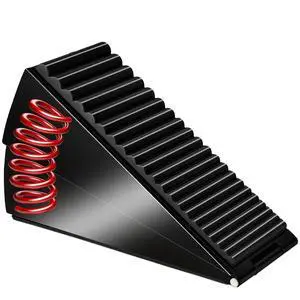 Large Heavy Duty Door Stoppers, Premium Spring Door Stopper for Bottom of Door, Adjustable Large Rubber Stoppers Wedge with Metal, Door Stop Suits Any Heavy Door (Black-0ne) Large Heavy Duty Door Stoppers, Premium Spring Door Stopper for Bottom of Door, Adjustable Large Rubber Stoppers Wedge with Metal, Door Stop Suits Any Heavy Door (Black-0ne)