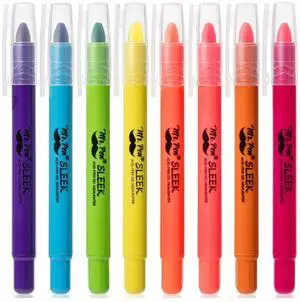 Mr. Pen- No Bleed Gel Highlighters, Vibrant Colors, 8 Pack Mr. Pen- No Bleed Gel Highlighters, Vibrant Colors, 8 Pack