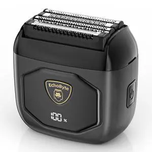 Full Metal Electric Foil Shaver for Men: 4 Floating Blades, IPX7 Waterproof Wet & Dry Mini Razor, 120-Min Runtime USB-C Rechargeable, Quiet Travel Groomer with LED Display (Space Black) Full Metal Electric Foil Shaver for Men: 4 Floating Blades, IPX7 Waterproof Wet & Dry Mini Razor, 120-Min Runtime USB-C Rechargeable, Quiet Travel Groomer with LED Display (Space Black)