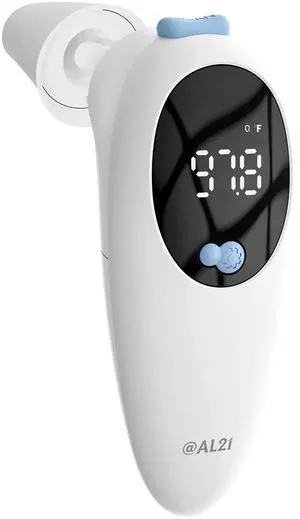 3-in-1 Baby Thermometer, Ear Thermometer for Adults, Kids, and Baby - Digital Forehead, Ear & Object Fever Thermometer with 32 Memory Recalls, 1s Instant Accuracy, High Temp Beep Alert 3-in-1 Baby Thermometer, Ear Thermometer for Adults, Kids, and Baby - Digital Forehead, Ear & Object Fever Thermometer with 32 Memory Recalls, 1s Instant Accuracy, High Temp Beep Alert