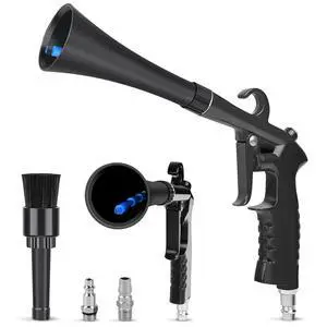 Car Cleaning Gun Detailing Interior Dryer Air Blow Gun, High Pressure Blower Gun, Car Detailing Kit Interior Cleaner, Car Detailing Tools for Car Quickly Blasts Dirt and Dust Works with Air Car Cleaning Gun Detailing Interior Dryer Air Blow Gun, High Pressure Blower Gun, Car Detailing Kit Interior Cleaner, Car Detailing Tools for Car Quickly Blasts Dirt and Dust Works with Air