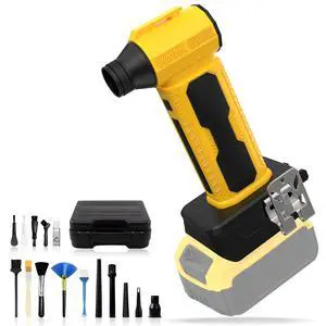Compressed Air Duster Blower Compatible with Dewalt 20V/60V Max Battery, 130000RPM 4 Gear Adjustable Handheld Mini, Electric Air Duster Turbo Fan for Computer Car Keyboard Home(No Battery) Compressed Air Duster Blower Compatible with Dewalt 20V/60V Max Battery, 130000RPM 4 Gear Adjustable Handheld Mini, Electric Air Duster Turbo Fan for Computer Car Keyboard Home(No Battery)